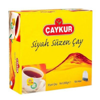 Caykur Siyah Poset Cay - Schwarzer Beuteltee 100 Stück, 200 g