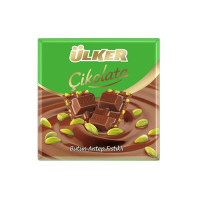 Ulker S&uuml;t Cikolatasi T&uuml;m Antep Fistigi Pistazien Schokolade 65 g