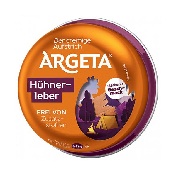Argeta H&uuml;hnerleber 95 g