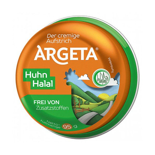 Argeta Gefl&uuml;gelaufstrich Halal 95 g