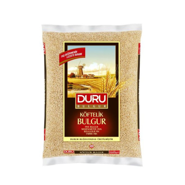 Duru K&ouml;ftelik Bulgur 2,5 kg