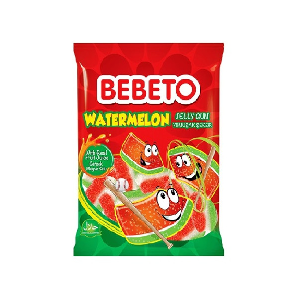 Bebeto Karpuz - Fruchtgummi Wassermelone 80g