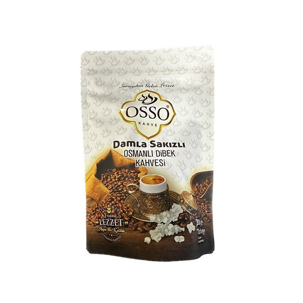 Osso Damla Sakizli Osmanli Dibek Kahvesi - Osmanische Dibek Kaffee 200g