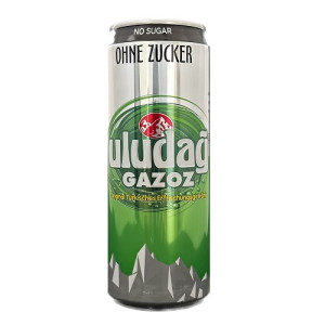 Uludag Gazoz Zucker Frei 330 ml - Inklusive 0,25€ Pfnad