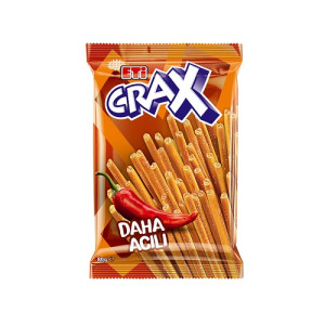 Eti Crax Acili Cubuk Kraker - Crax Cracker Scharf 123g