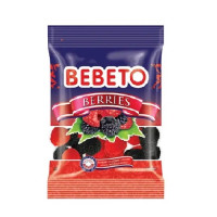 Bebeto Ahududu Bögürtlen  - Fruchtgummi Berries 80g