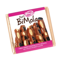 Bolci Bimola Yaban Mersini Badem Sütlü Cikolata - Blaubeer-Mandel-Milchschokolade 70 g