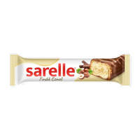 Sarelle Gofret DUO Findik Ezmeli - Schokoladenwaffel Haselnusspaste und Stücke 33gr