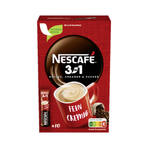 Nescafe 3in1 Kaffee Creamer &amp; Zucker 165 g