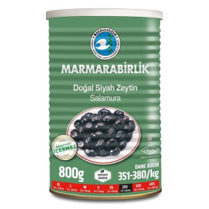 Marmarabirlik Siyah Zeytin - Schwarze Oliven 2XS Elit 800 g