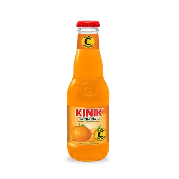 Kinik Mandalin -  Mandarine Wasser mit Kohlens&auml;ure 6-er Pack 200 ml