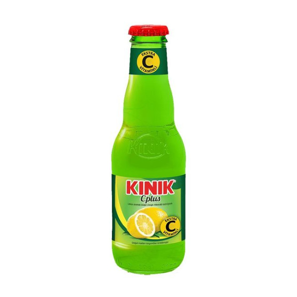 Kinik Wasser Zitrone + Vitamin C mit Kohlensäure 6-er Pack 200 ml