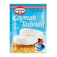 Dr. Oetker Kaymak Tadinda Santi - Schlagschaum mit Rahmgeschmack 2 x5 8 g