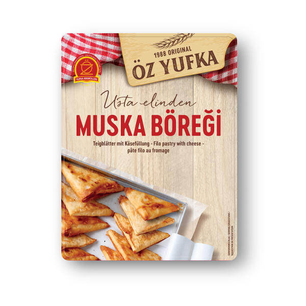 Öz Yufka Peynirli Muska Böregi - Teigblätter mit Käsefüllung 11 Stück 400 g