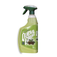 Quick & Clean Temizleyici Cam Yagli - Allzweckreiniger Spray Essig + Pinienöl 1 l