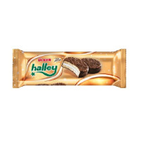 Ülker Halley Sandwich-Keks mit Schokoladenüberzug 10 Stück 300 g